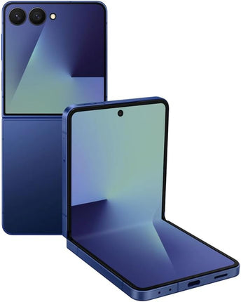 Samsung Galaxy Z Flip7: Unlocked, 256GB Storage, Blue Shadow (Renewed)