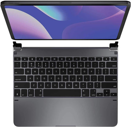 New Brydge Pro 12.9 Keyboard for iPad Pro 12.9-inch 3rd Generation Model (2018) | Aluminum Wireless Bluetooth Keyboard with Backlit Keys | Long Battery Life | (Space Gray)
