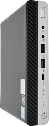 HP EliteDesk 800 G5 Mini PC | Intel Core i5-9500T | 8GB RAM | 256GB NVME | Windows 11 Pro Mini Desktop Computer (Renewed)