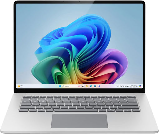 2024 Microsoft Surface Laptop 7th Edition, Copilot+ PC, 15in Snapdragon X-Elite 16GB RAM 256GB SSD Win 11H Platinum (Renewed)
