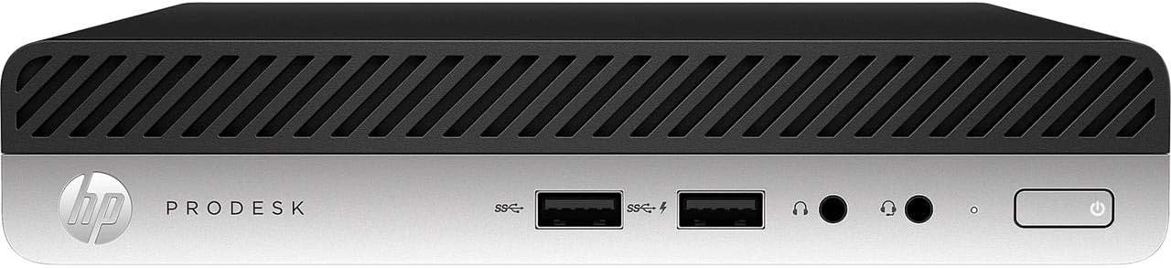 HP EliteDesk 800 G3 Mini Business Desktop PC, Intel Quad-Core i7-7700T, 16G DDR4, 256G SSD, Windows 11 Pro (Renewed)