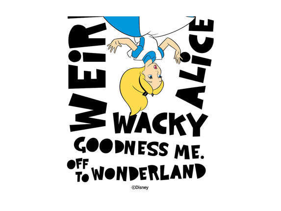 New Disney Alice in Wonderland contents card for Z Flip7 FE | Z Flip6 | Z Flip5 Flipsuit Case - GP-TOF731HIETW