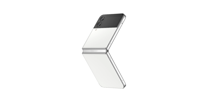 Samsung Galaxy Z Flip4 256 GB White/Silver Unlocked - Renewed