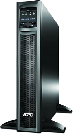 APC Network UPS, 1500VA Smart-UPS Sine Wave UPS with Extended Run Option, 2U Rackmount/Tower Convertible, Line-Interactive, 120V SMX1500RM2U renewed