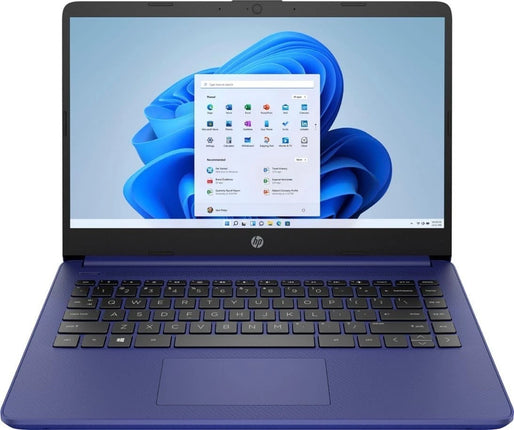 HP Laptop 14-dq0001dx Celeron N4020 Laptop (14-inch, 4 GB RAM, 64GB Storage) Blue (Renewed) 234K1UA#ABA