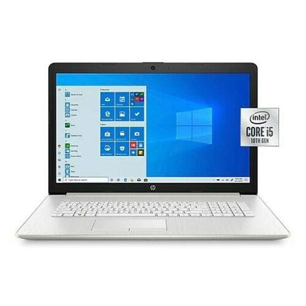 HP 17-by3065st 17.3 Notebook 10th GEN i5 8GB RAM 128GB SSD 1TB HDD DVDRW Windows 10 17.3 HD 1600X900 (Renewed)