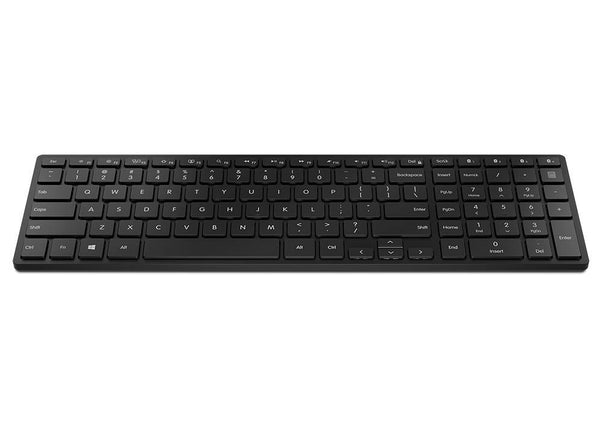 Brydge W-Type Wireless Desktop Keyboard | Compatible with Surface & Windows | Designed for Surface | (Black)