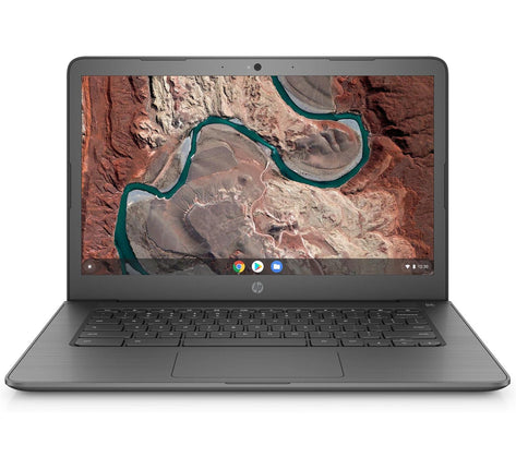 HP Chromebook 14-inch Laptop with 180-Degree Swivel, AMD Dual-Core A4-9120 Processor, 4 GB SDRAM, 32 GB eMMC Storage, Chrome OS (14-db0020nr, Chalkboard Gray) (Renewed)