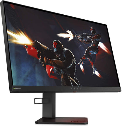 OMEN X 25 24.5" FHD (1920 x 1080) 16:9 Black Gaming Monitor G-Sync 240Hz 1ms Height Adjustable Stand HDMI Display Port USB 3.0 (4NK94AA)