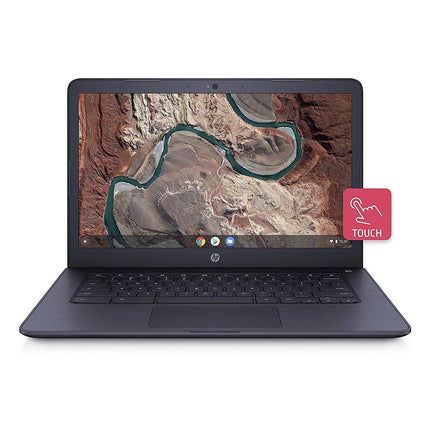 HP 14inch Full HD Touchscreen AMD Dual-Core A4-9120 Processor 4GB DDR4 Memory 32GB eMMC Storage AMD Radeon Graphics Chromebook (Renewed)