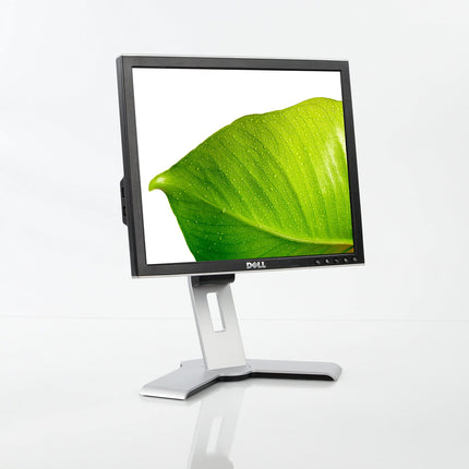 17" Dell 1707FPc DVI LCD Monitor w/USB Hub (Black/Silver) (Renewed)