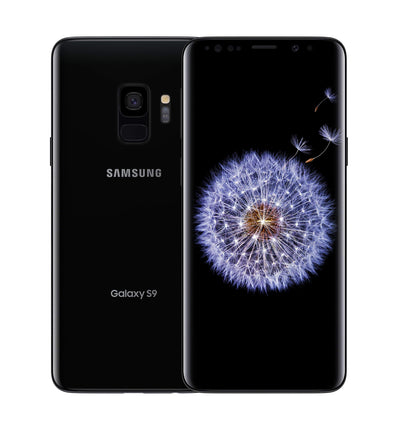 Samsung Galaxy S9, 64GB, Midnight Black - Fully Unlocked (Renewed)