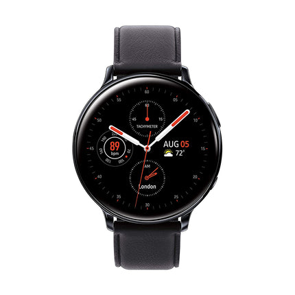 Samsung Galaxy Watch Active 2 44mm Unlocked LTE Smart Watch with Advanced Health Monitoring Aqua Black - (US Version)