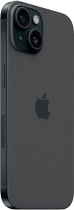 Apple iPhone 15, 128GB, Black - Unlocked (Renewed)