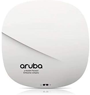 HP JW801A Aruba AP-335 802.11ac Wave 2 Dual-Band 4x4 MU-MIMO Wireless Access Point w/ Mounting Clips (Renewed)