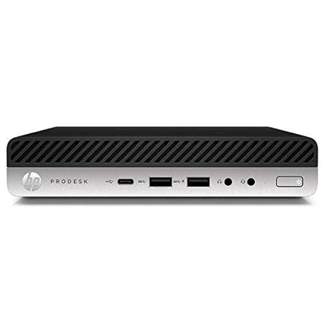 HP ProDesk 600 G4 Business Mini Desktop Computer, Intel Hexa-Core i5-8600T, 8GB DDR4 RAM, 256GB PCIe SSD,Windows 10 Pro,(Renewed)