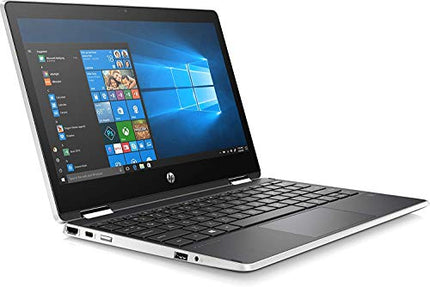 HP Pavilion x360 - 11m-ap0013dx 11.6-inch diagonal HD IPS BrightView WLED-backlit touch screen Intel Pentium Silver N5000 - 4 GB - 128 GB - Windows 10 Home in S mode - 45 W AC power adapter (Renewed)