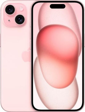 Apple iPhone 15, 128GB, Pink - Unlocked (Renewed)