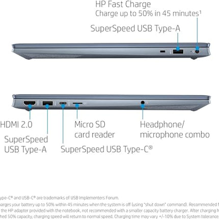 HP Pavilion 15.6" FHD, AMD Ryzen 7-5700U(Up to 4.3GHz, Beat i7-1180G7), 8GB RAM, 512GB SSD, Horizon Blue, Windows 11, Long Hour Battery, Audio B&O,15-eh1070wm- DealExpress Accessories (Renewed)