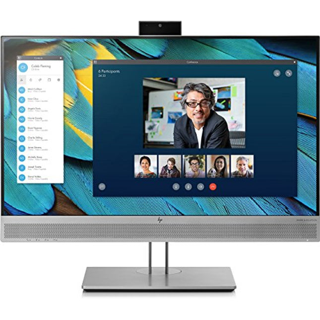 HP EliteDisplay 23.8-Inch Screen LED-Lit Monitor Black/Silver (1FH48A8#ABA) (Renewed)