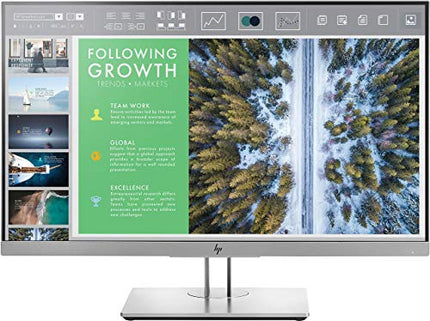 HP EliteDisplay 23.8-Inch Screen LED-Lit Monitor Silver (1FH47AA#ABA) (Renewed)