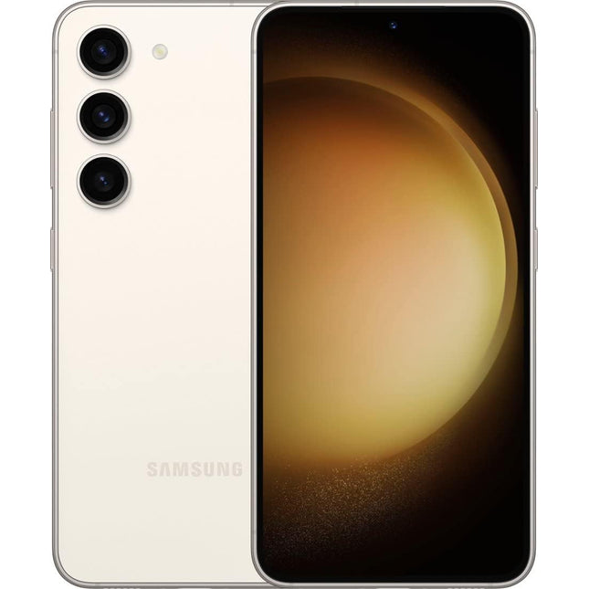 SAMSUNG Galaxy S23 5G Dual 128GB 8GB RAM, 50 MP Camera, Factory Unlocked – Cream New