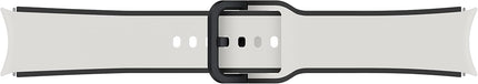 New SAMSUNG Two-Tone Sport Band M/L, Sand Gray - ET-STR91LJEGUJ