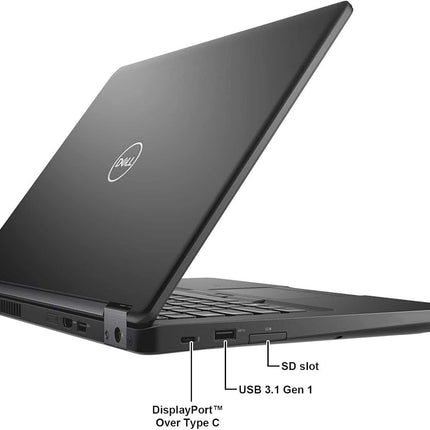 Dell Latitude 5490 Business Laptop | 14in HD | Intel Core 8th Gen i5-8350U | 8GB DDR4 | 128GB Solid State Drive | Win 10 Pro (Renewed)
