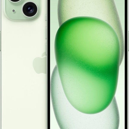 Apple iPhone 15, 128GB, Green - Unlocked (Renewed)
