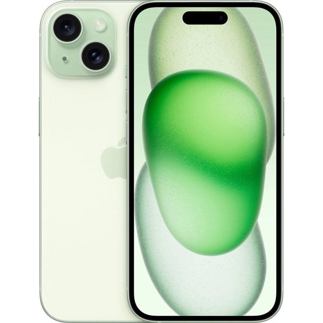 Apple iPhone 15, 128GB, Green - Unlocked (Renewed)