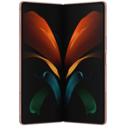 Samsung Electronics Galaxy Z Fold 2 5G | Factory Unlocked Android Cell Phone | 256GB Storage | US Version Smartphone Tablet | 2-in-1 Refined Design, Flex Mode | Mystic Bronze (Renewed)