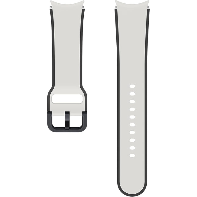 New SAMSUNG Two-Tone Sport Band M/L, Sand Gray - ET-STR91LJEGUJ