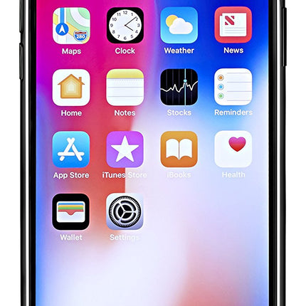 Apple iPhone X - 64 GB - Space Gray (Unlocked) Renewed