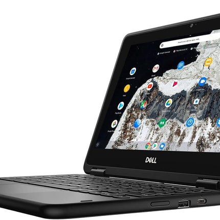 Dell Chromebook 11 3100 11.6" Touchscreen 2 in 1 Chromebook - HD - 1366 x 768 - Intel Celeron N4020 Dual-core (2 Core) 1.10 GHz - 8 GB RAM - 32 GB Flash Memory - Black (Renewed)
