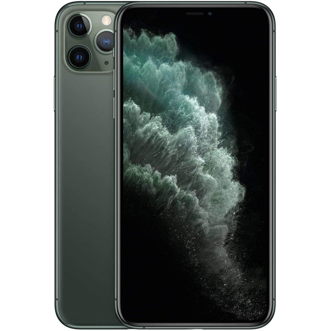 Apple iPhone 11 Pro Max - 64 GB - Green (Unlocked) Renewed