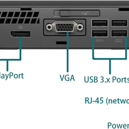 HP EliteDesk 800 G3 Mini 35W Intel® Core™ i7-7700T CPU @ 2.70GHz 8GB 256GB 11 Pro (Renewed)