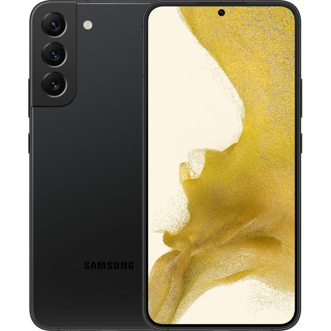 Samsung Galaxy S22+ Plus 5G, US Version, 128GB, Black - AT&T (Renewed)