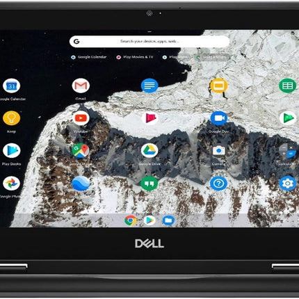 Dell Chromebook 11 3100 11.6" Touchscreen 2 in 1 Chromebook - HD - 1366 x 768 - Intel Celeron N4020 Dual-core (2 Core) 1.10 GHz - 8 GB RAM - 32 GB Flash Memory - Black (Renewed)
