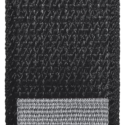 New Samsung Galaxy Watch 6, 5, 4 Series Fabric Band, Slim, Nylon, Reflective Smartwatch Replacement Strap for Men and Women, One Click Attachment, Small/Medium, Black - ET-SVR93SBEGUJ