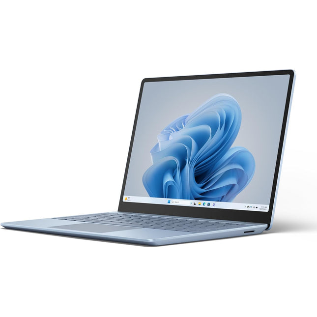 Microsoft Surface Laptop Go 3 (2023) - 12.4" Touchscreen, Thin & Lightweight, Intel Core i5, 8GB RAM, 256GB SSD SSD, with Windows 11, Ice Blue Color Microsoft Copilot - XK1-00059