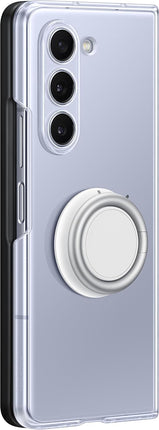 Samsung Galaxy Z Fold5 Clear Gadget Phone Case, Protective Cover with Grip, Kickstand, Accessories and Attachments Included, US Version, EF-XF731CTEGUS, Transparent New