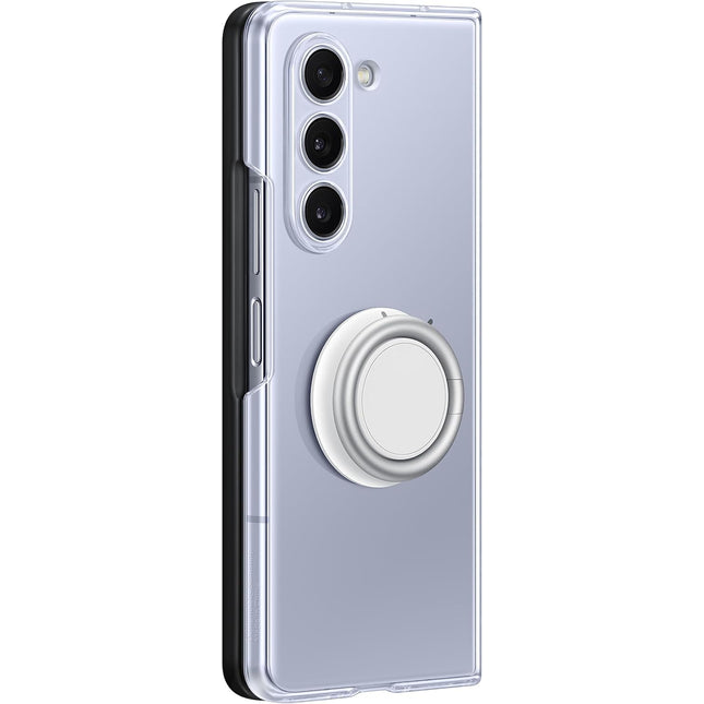 Samsung Galaxy Z Fold5 Clear Gadget Phone Case, Protective Cover with Grip, Kickstand, Accessories and Attachments Included, US Version, EF-XF731CTEGUS, Transparent New