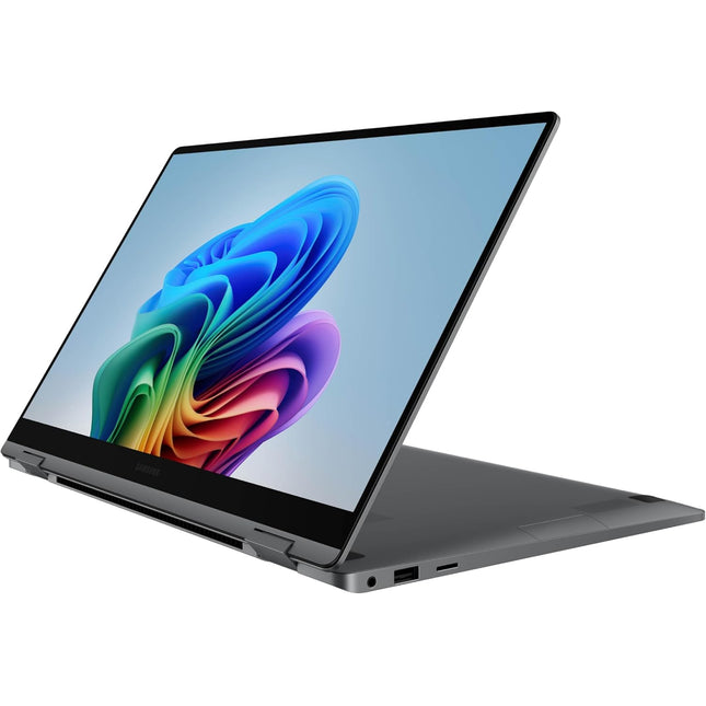 Samsung 15.6" Galaxy Book5 360 Copilot+ PC, AI Business Laptop, Windows 11 Pro, Intel Core Ultra 7 Processor 256V, FHD AMOLED Touchscreen, 16GB/512GB, 2025 Model, NP754QHA-KA2US, Gray