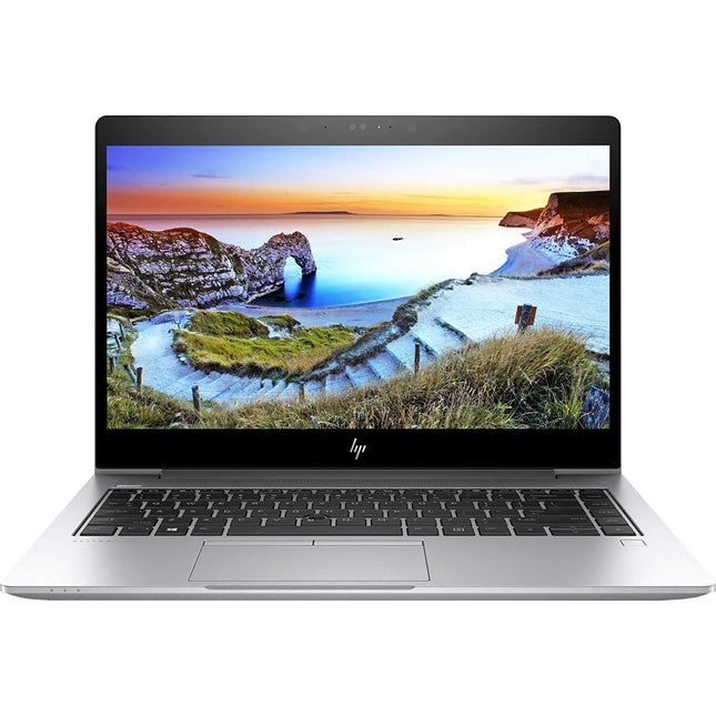 HP Elitebook 840 G5 14-inch FHD (1920x1080) Business Laptop (Intel Quad-Core i5-8250U, 8GB DDR4 RAM, 256GB SS USB Type-C, HDMI, Windows 11 Pro (Renewed)