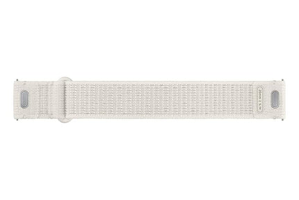 New SAMSUNG Galaxy Watch 6, 5, 4 Series Fabric Band, Slim, Nylon for Men and Women, Smartwatch Replacement Strap, One Click Attachment, Small/Medium, ET-SVR93SUEGUJ, Sand