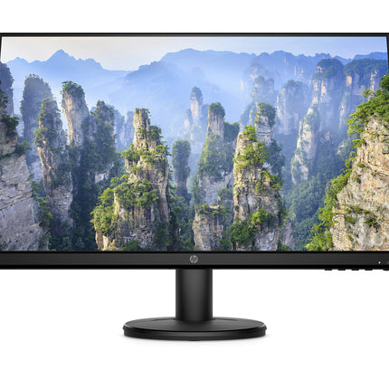 HP V24i FHD Monitor | 23.8-inch Diagonal Full HD Computer Monitor with IPS Panel and 3-Sided Micro Edge Design | Low Blue Light Screen with HDMI and VGA Ports | (9RV15AA#ABA) (Renewed)