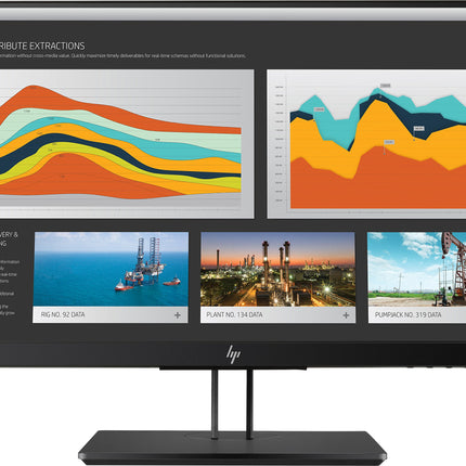 HP Z22n G2 LED Display 54.6 cm (21.5") Full HD Flat Black (Renewed)