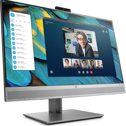 HP EliteDisplay 23.8-Inch Screen LED-Lit Monitor Black/Silver (1FH48A8#ABA) (Renewed)