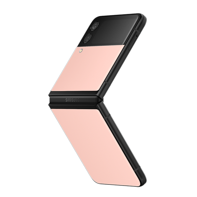 SAMSUNG Galaxy Z Flip3 256GB Bespoke -Pink / Pink / Black-  Factory Unlocked(Renewed)