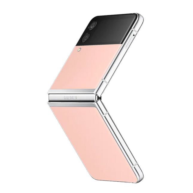 SAMSUNG Galaxy Z Flip3 256GB Bespoke Pink / Pink /Silver - Renewed